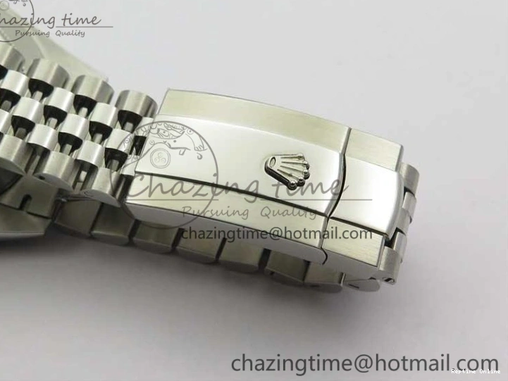 1225 EasyCare DateJust 41mm 126334 SS BP Maker 1:1 Best Edition New Version Blue Crystal Dial on Jubilee Bracelet 3022